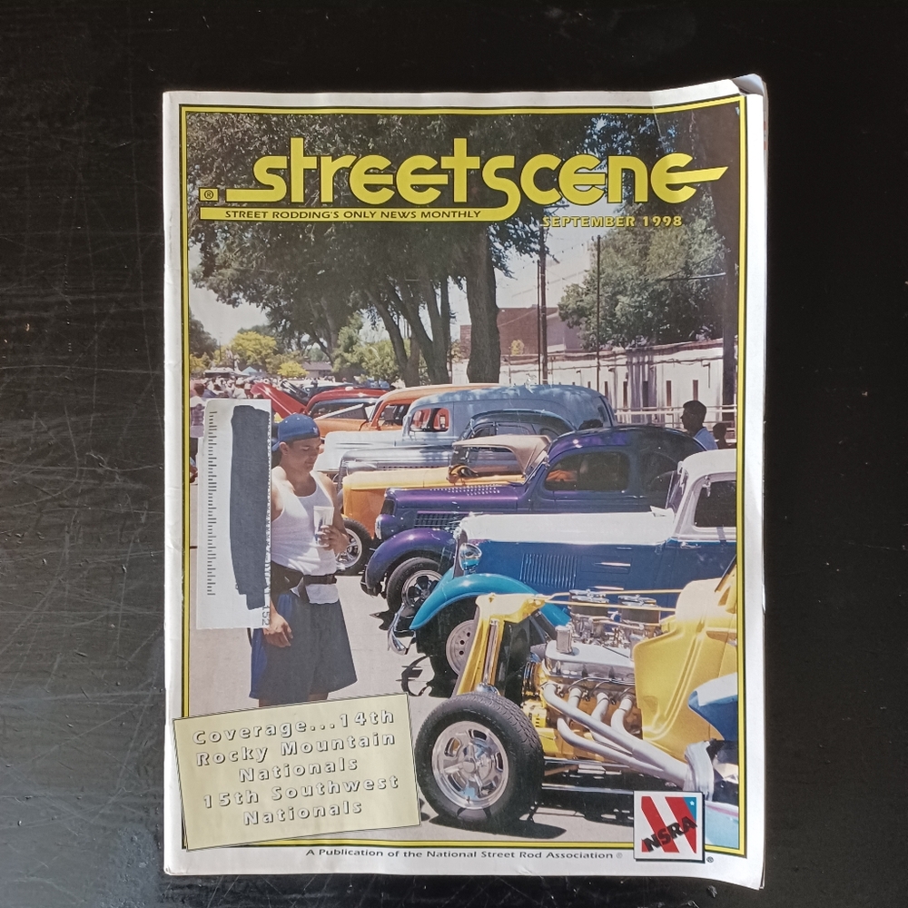 VINTAGE Street Scene September 1998 Magazine